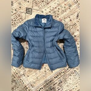 Blue Puffer Coat